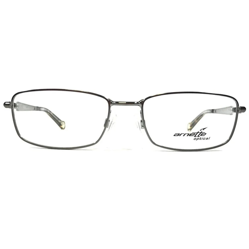 Arnette Eyeglasses Frames MOD.6083 605 Silver Gunmetal Rectangular 51-17-135